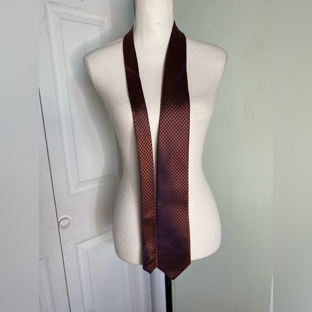 Vintage Pierre Cardin Iridescent Silk Tie